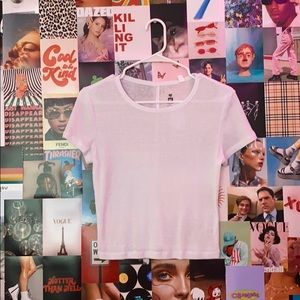 NWT plain white pacsun tee